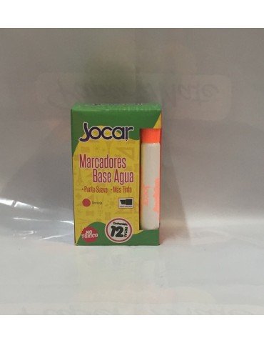 MARCADOR JOCAR NARANJA C/12PZ      X/48