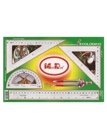 JUEGO GEOMETRICO MAR-ROS GRANDE ECOLOGICO MR10        X/50