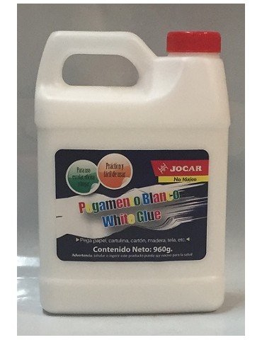 PEGAMENTO JOCAR BLANCO 960GR PB960     X/12
