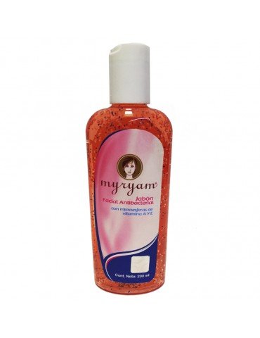 JABON MYRYAM FACIAL ANTIBACTERIAL 200ML     X/30