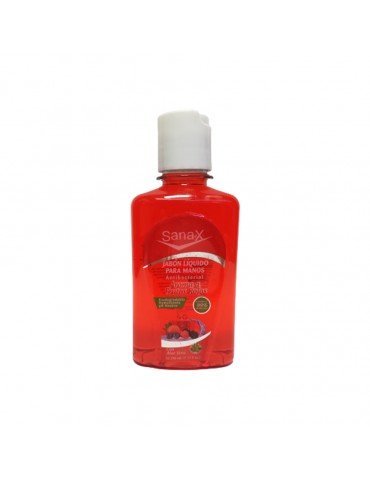 JABON LIQUIDO SANAX FRUTOS ROJOS 230ML       X/18