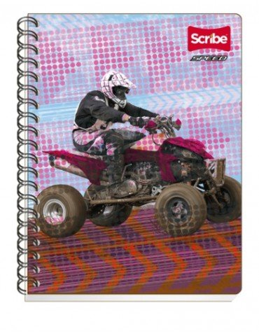 CUADERNO SCRIBE PROF. SPEEDCAR 4403    X/24