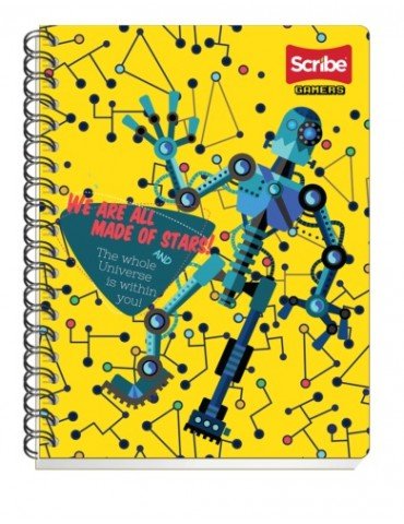 CUADERNO SCRIBE PROF. GAMERS 4443        X/24***