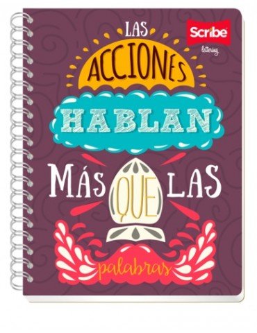 CUADERNO SCRIBE PROF. FRASES  8262        X/24***