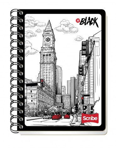 CUADERNO SCRIBE FRAN. BLACKS 9263     X/36