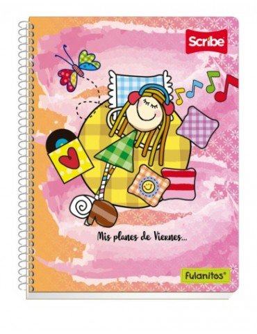 CUADERNO SCRIBE PROF. FULANITOS 7993         X/24***
