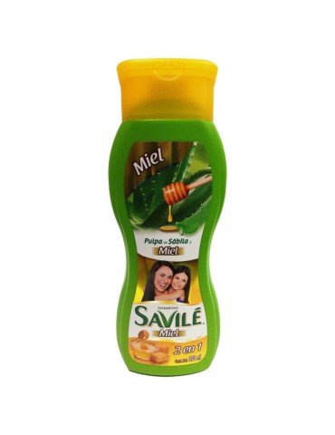 SHAMPOO SAVILE C.CAIDA MIEL 370ML      X/12