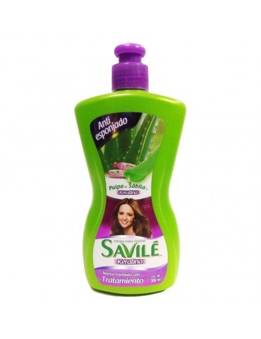 CREMA SAVILE KERATINA ANTISPONGE 300ML     X/12