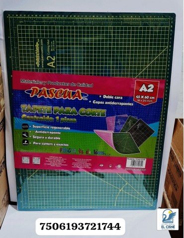 TAPETE PASCUA P/CORTE 45X60CM A2 C/1PZ      X/72