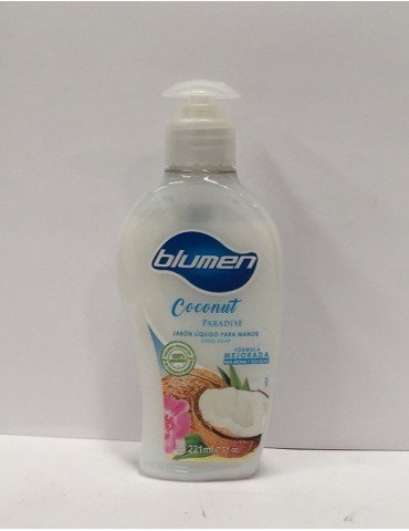 JABON LIQUIDO BLUMEN COCONUT 221ML       X/12