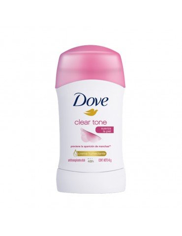 DESOD.DOVE STICK CLEAR TONE 50GR     X/12