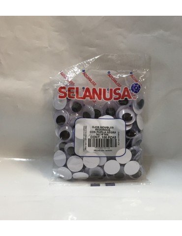 OJOS MOVIBLES SELANUSA REDONDOS 18 C/100PZ X/10