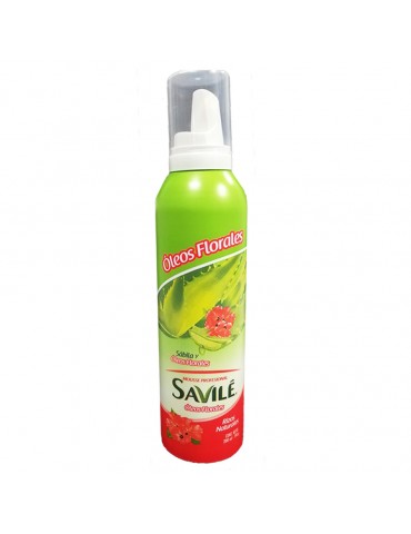 MOUSSE SAVILE OLEOS FLORALES 200ML     X/12