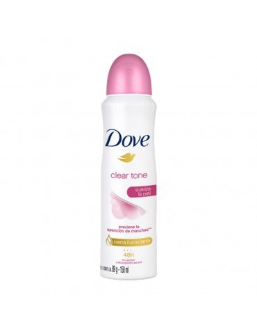 DESOD. DOVE AEROSOL CLEARTONE 150ML       X/12