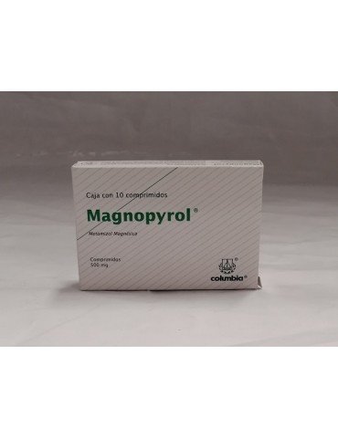 MAGNOPYROL 500MG C/10TAB       X/24