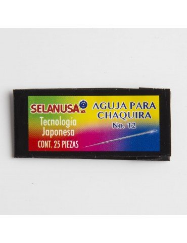 AGUJA CHAQUIRA SEDERIA 12     X/200