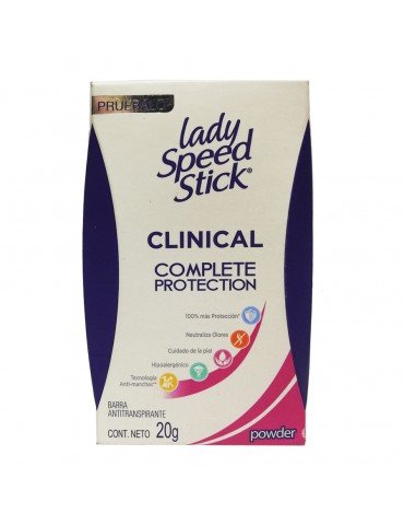 DESOD.LADY SPEED STICK CLINICAL 20GRS        X/24