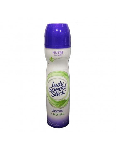 DESOD.LADY SPEED AEROSOL DERMA ALOE 150ML      X/12