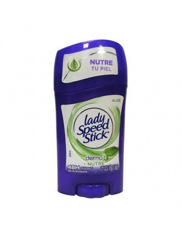 DESOD.LADY SPEED STICK DERMA+ALOE 45GRS      X/12