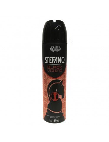 DESOD.STEFANO AEROSOL BLACK LEGEND 125GRS      X/12