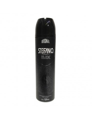 DESOD.STEFANO AEROSOL BLACK 125GRS      X/12