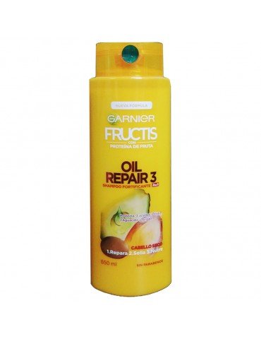 SHAMPOO FRUCTIS OIL REPAIR 3 2-1 650ML     X/12