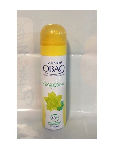 DESOD. OBAO AEROSOL FRESQUISSIMA 150ML      X/12