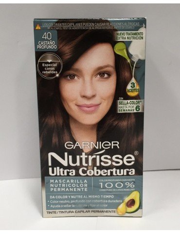 TINTE NUTRISSE  4.0 CASTAÑO PROFUNDO     X/12