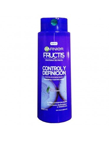 SHAMPOO FRUCTIS CONTROL Y DEFINICION 650ML     X/12