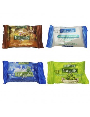 JABON NATURALIS SPA HOTELERO  VAR/AROMAS 20GRS      X/250