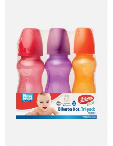 BIBERON JALOMA POLIPRO TRIPACK 240ML C/3PZ   X/8
