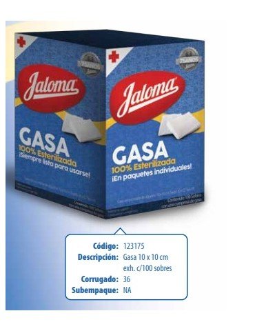 GASA JALOMA 10 X 10 C/100   X/36