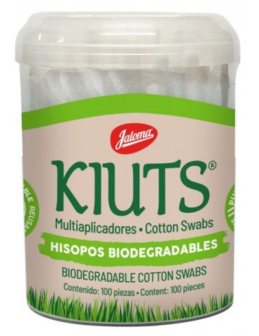 COTONETES KIUTS JALOMA BIODEGRADABLE C/100PZ      X/16