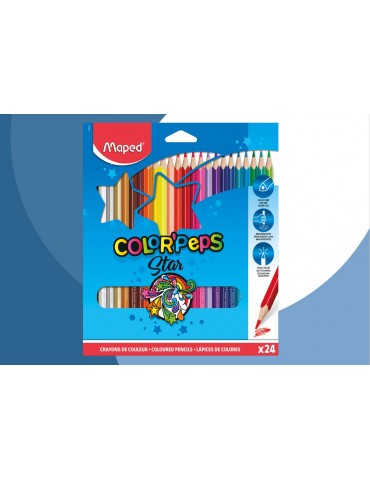 COLORES MAPED COLORPEPS C/24PZ 183224ZV   S/12
