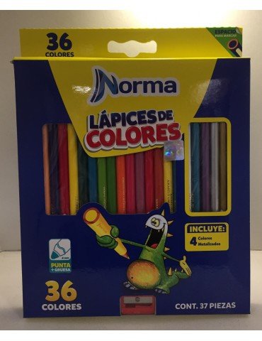 COLORES NORMA 4MM C/36PZ 526114       X/12