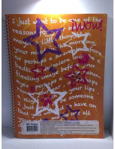 CUADERNO NORMA PROF.AMER WOW 5MM 530092        X/25