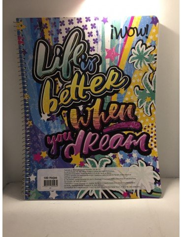 CUADERNO NORMA PROF.AMER WOW 7MM 530093        X/25