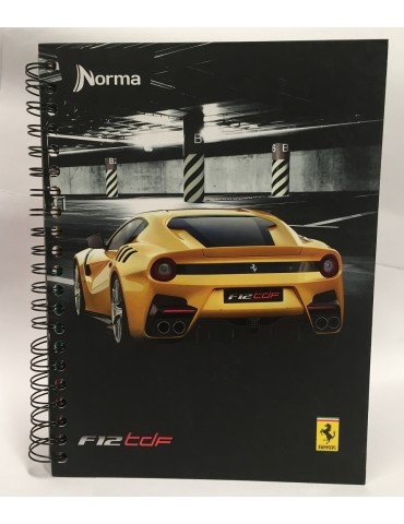 CUADERNO NORMA BOOK.160HJS FERRARI RAYA 534039     X/20