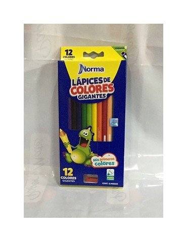 COLORES NORMA TRIANGULAR JUMBO 12 LARGOS 545642   X/36
