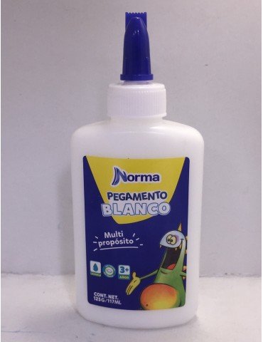 PEGAMENTO NORMA ESCOLAR BCO 125ML 546568      X/24