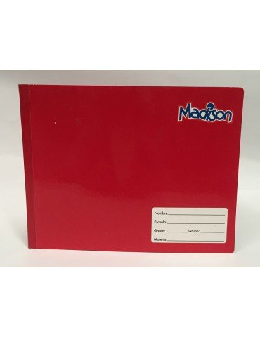 CUADERNO NORMA ITAL.COSIDO 100HJS MADISON BCO 582406     X/50
