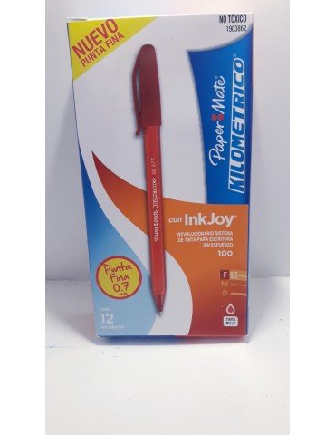 BOL. KILOMETRICO FINO ROJO C/12 1903862    X/48