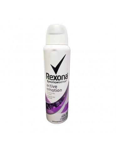 DESOD.REXONA AEROSOL ACTIVE EMOTION 150ML      X/12