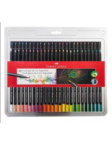 COLORES FABER-CASTELL SUPERSOFT C/50PZ 120750
