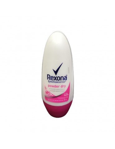 DESOD.REXONA ROLL-ON POWDER 50ML     X/12