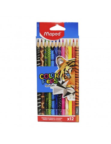 COLORES MAPED COLORPEPS ANIMAL C/12PZ 832212ZV