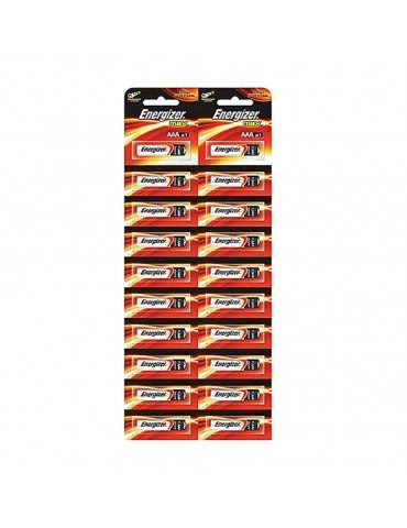 PILA ENERGIZER MAX AAA TIRA C/20PZ     X/48