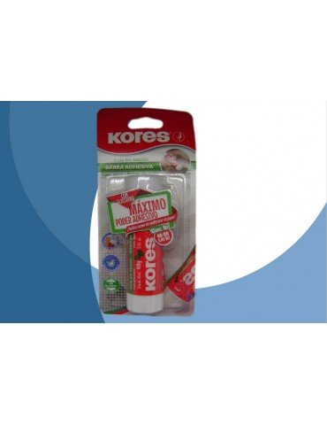 LAPIZ ADH. KORES 40GRS BLC/1PZ       X/12