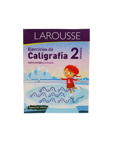 LIBRO LAROUSSE EJERCICIOS DE CALIGRAFIA 2 PRIMARIA 51972   X/90