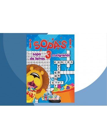 LIBRO COLOREAR GARCIA SOPA DE LETRAS 3     X/48